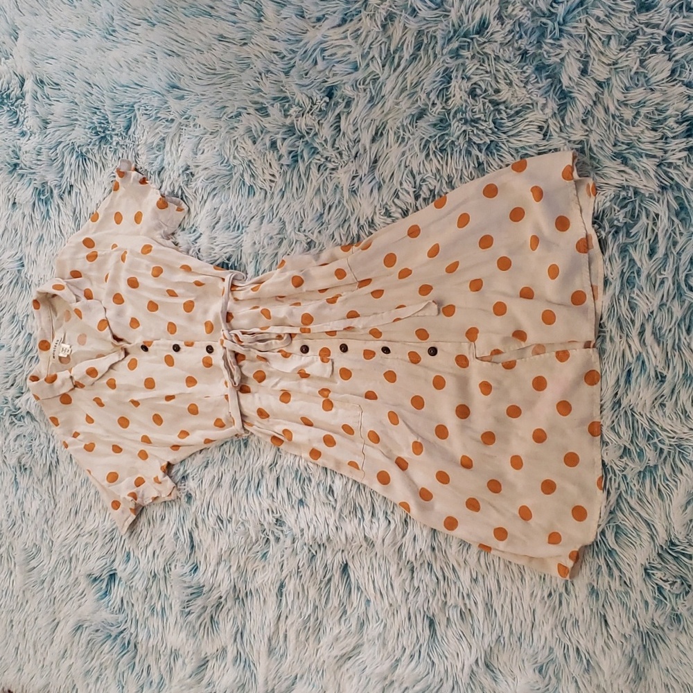 Monteau Los Angeles Polka Dot Dress